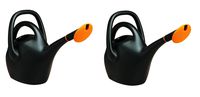 Bloem Easy Pour Watering Can, 2.6 Gallon, Black (20-47287CP) (2-pack)