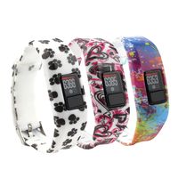 Tkasing Compatible with Garmin Vivofit 3/jr/jr 2 Bands,Adjustable Replacement Wristbands with Watch Buckle for Garmin Vivofit 3 Kids Women Men(No Tracker)