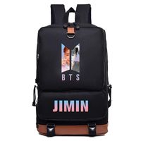 Kpop BTS Backpack Merchandise Bangtan Boys Schoolbag Laptop Bag for A.R.M.Y Jimin Merch