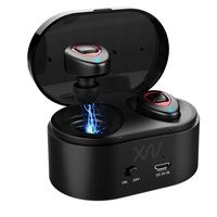 XIAOWU Wireless Earbuds, True Wireless Bluetooth Headphones Mini Sweatproof Sport Headsets in-Ear Noise Cancelling with Built-in Mic and Charging Case for iPhone iPad Android Smartphone (19)