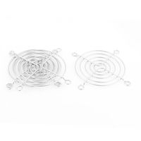 4 Pcs Axial Cooling Fan Finger Guard Grill Metal Wire 70mm AC DC Computer CPU