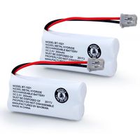 BAOBIAN BT-1021 BBTG0798001 Rechargeable Battery Replacement Compatible with Uniden Cordless Handset Telephones Model BT1021 BT-1008 BT-1016 2.4V Ni-MH 2 Pack