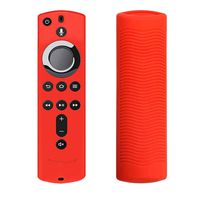 Fire TV Stick 4K with Alexa Voice Remote, Player Player Streaming - Remote Cover (Red)