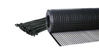 Kidkusion Heavy Duty Deck Guard, Black - 16' L x 34" H | Made in USA; Indoor/Outdoor Balcony and Stairway Deck Rail Safety Net; Child Safety; Pet Safety; Toy Safety