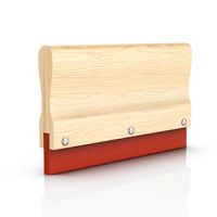 Wood Screen Printing Squeegee - 60 Durometer -17 inches