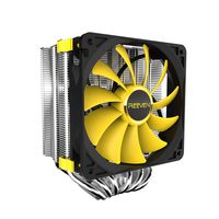 Reeven Justice 120mm Air CPU Cooler, Tower Heatsink with 6 Heatpipes and PWM Fan, Intel LGA1151, AMD