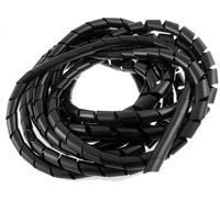 14mm Spiral Wire Wrap Tube PC Manage Cable for Computer Car Cable Wire Cover Sleeve (5.4M)