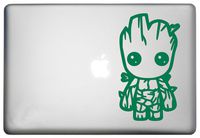 Baby Groot Sticker MacBook Pro Decal is a Baby Groot Plant Vinyl Decal. Laptop Sizes 11, 12, 13 and 15 inch. Looks Great with Your Guardians of The Galaxy Theme. Many Colors-Green