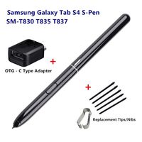 FXDTECH EJ-PT830BBEGUJ S-Pen Stylus Replacement Compatible with Samsung Galaxy Tab S4 EJ-PT830B T835 T837 Stylus Pen Black