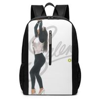 FUYKGJKH Backpack Selena Ones Unisex Travel Backpack Suitable for School, Outdoor Use Fits Most 17 Inch Laptops and Tablets