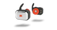 Pkparis K'ASQ - Fully Wireless Bluetooth Earbuds (Cordfree Fitness Sport) - Grey