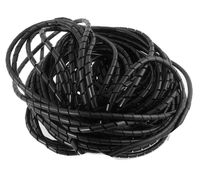 6mm Spiral Wire Wrap Tube PC Manage Cable for Computer Car Wire Cover Sleeve, 21M Length