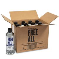 Free All Deep Penetrating Oil - Free Rusted and Frozen Parts - Silicone-Free and Body Shop Safe, 12 Count