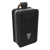 Portable Waterproof Bluetooth Speakers - Wireless Speaker with Louder Volume, 12W Crystal Clear Stereo Sound, Rich Bass, Built-in Mic, IPX7, 10-Hour Playtime for Home, Outdoors, Travel (Cool Gray)