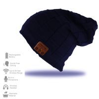 Bluetooth Hat,CFZC Wireless Bluetooth Beanie Hat 4.2 Women Men Winter Knitted Hat Trendy Cap with Speaker & Noise Cancelling Mic for Sports Workout