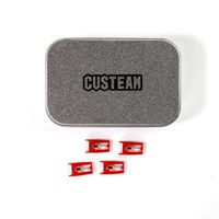 Record Player Needle, CUSTEAM Phono Turnable Cartridge Replacement Stylus Needles with Carry Box for Vinyl, Crosley, Phonograph, LP (Pack of 4)