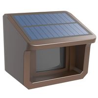 Extra Solar Wireless Outdoor Weatherproof Motion Sensor/Detector for HTZSAFE Alarms-1/2 Mile Wireless Transmission Range-Up to 70FT Sensor Range 3 Adjustable Sensitivities