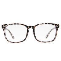 IFHTech Blue Light Blocking Glasses, Anti Eye Strain Headache (Sleep Better),Computer Reading Glasses UV400 Transparent Lens (Leopard)