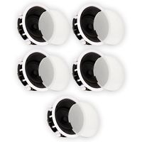 Theater Solutions TSS6A Home Theater Deluxe In Ceiling 6.5" Angled 5 Speaker Set 5TSS6A