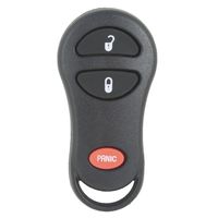 Keyless2Go New Keyless Entry 3 Button Remote Car Key Fob Replacement for Select Chrysler Town & Country, Voyager, Dodge Durango, Caravan, Dakota, RAM Pickup, Plymouth Voyager Vehicles That Use FCC GQ43VT17T