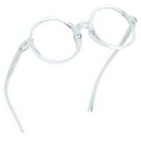 LifeArt Blue Light Blocking Glasses, Anti Eyestrain, Computer Reading/Gaming/TV Glasses for Women Men, Anti UV, Anti Glare (Clear, 2.00 Magnification)
