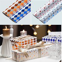 4 Piece Size 30 X 20 inches Gift Wrapping Paper Background Wallpaper Flowers Wrapping Paper PA100027