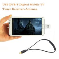 Veepola New Micro USB DVB-T Digital Tuner Receiver Mobile TV HD Antenna for Android 4.0-6.0
