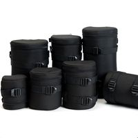 Safrotto Camera Photographic Accessory Nylon Black Camera Lens Case Bag for DSLR Camera Item E10/E9x13/E11/E12/E10X16/E17N/E18 (9x13cm)