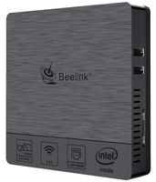 Beelink BT3-Pro 2nd Version Fanless Mini PC, Intel Atom X5-Z8350 Processor, 4GB Memory 64GB Storage, 2.4G/5.8G Dual WiFi, 1000Mbps LAN, BT 4.0, HDMI/VGA Dual Screen Display, 4K UHD Portable Computer