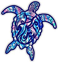 Sea Turtle V3 Car Truck Window Laptop Vinyl Decal Sticker (Cake by The Ocean)