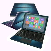 MightySkins Skin Compatible with Samsung Galaxy Book 10.6" - Blue Swirls | Protective, Durable, and Unique Vinyl Decal wrap Cover | Easy to Apply, Remove, and Change Styles | Made in The USA