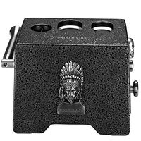 CIAGRLOONG Cigar Cutter Table Top Desk Guillotine V Cut Large 3 Sizes(Color:Dark Grey)