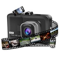 Susens HD 1080P Car Tachograph with 170 Degree Wide Angle, 3.0 inch LCD Screen Automatic Loop Recording G-Sensor HD Camera Tachograph Car DVR