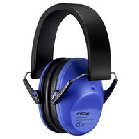 Mpow 068 Kids Ear Protection, NRR 25dB Noise Reduction Ear Muffs, Toddler Ear Protection, Protective Earmuffs for Shooting Range Hunting Season, for Toddlers Kids Children Teens-Dark Blue