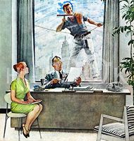 Hi-Look Microfiber Cleaning Cloth - Window Washer (September 1960)