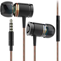 Earphones Headphones Ofuca X53 Noise Isolating in-Ear Earbuds with Pure Sound and Rich Bass Compatible with Smartphone, MP3/MP4 Player Tablet and All 3.5mm Audio Device (with Microphone)