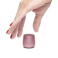 Lexon MINO - Ultra Portable Bluetooth Speaker & Selfie Remote - Rechargable (Light Pink)