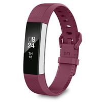 LEEFOX Fitbit Alta Bands, Classic Accessory Band Fit Bit Alta and Alta HR Wristband Watch Buckle Replacement Strap for Original Fitbit Alta/Fitbit Alta HR Fitness Tracker, Fuchsia Small(John1-12)
