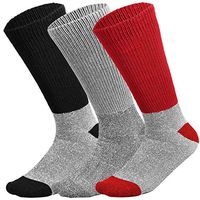 Doctor Recommend Thermal Diabetic Socks Keep Foot Warm Non-Binding Crew Socks For Men Women 3pk Assorted 13-15