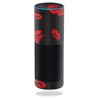 MightySkins Skin Compatible with Amazon Echo - Kiss Me | Protective, Durable, and Unique Vinyl Decal wrap Cover | Easy to Apply, Remove, and Change Styles | Made in The USA
