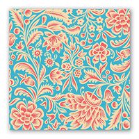 Michel Design Works 20-Count 3-Ply Paper Luncheon Napkins, Orange Cream