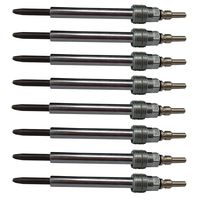 6.0L Diesel Glow Plugs ZD-12 Fits 03-04 Ford F-350 Super Duty Set of 8