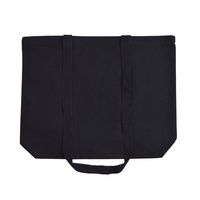 Bagiva Economical Canvas Messenger Shoulder Casual School Travel Tote Bag Large(Black,One Size)