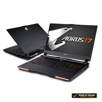 AORUS 17 WA-7US1130SH 17" Thin Bezel 144Hz FHD IPS LCD, i7-9750H, RTX 2060 GDDR6 6GB, 16GB DDR4 RAM, M.2 PCIe 512GB SSD, Windows 10 Home, Extreme Gaming Laptop