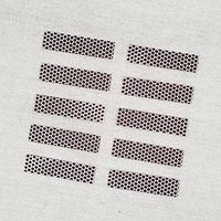 Rectangle Match Strikers 0.50" x 2.00" - Honeycomb Pattern