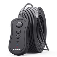 Wireless Endoscope Camera, LIMINK WiFi Borescope with IP67 Waterproof, 1080P HD Inspection Snake Camera for Android and iOS Smartphone, iPhone, Samsung, Tablet - 15m/49.2ft