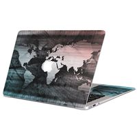 igsticker Ultra Thin Premium Protective Body Stickers Skins Universal Decal Cover for MacBook Pro 15 inch Model A1398 with Retina Display (2015 - end 2012 Release) 004911 map　Illustration　World