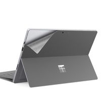 Dadanism Skin Sticker Cover Decals Fits Microsoft Surface Pro 7/ Pro 6/ Pro 5/ Pro 4/ Pro LTE, PU Back Skin Sticker Paster Anti-Scratch Body Decal Protective Laptop Skin Cover Protector - Dark Gray