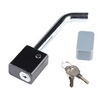 Towever 85550 Trailer Receiver Hitch Lock with 5/8 inches Bent Pin
