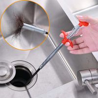 Spring Pipe Dredging Tool, Ultimate Drain Cleaning Claw Catcher, Multifunctional Cleaning Claw, Drain Snake Hair Drain Clog Remover Cleaning Tool, Catcher Sink Cleaner Home Improvement Tools (90CM)